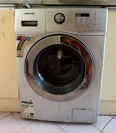 Used Samsung Washing Machine, 7kg Capacity. Drum not rotating.