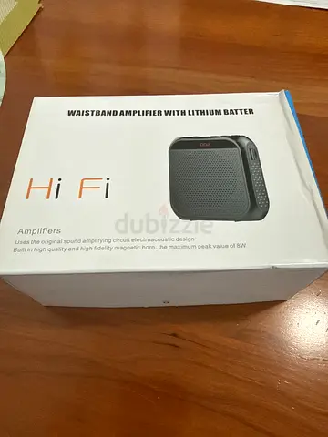 Portable Hi-Fi Waistband Amplifier with Lithium Battery