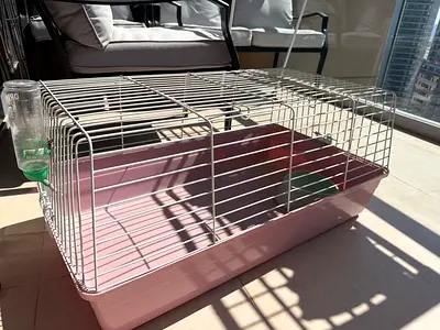 Spacious Pet Cage for Small Animals