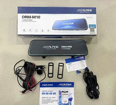 Alpine 10 inch Car DVR full touch high quality
