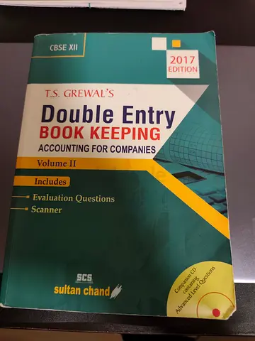 T.S. Grewals Double Entry Book Keeping, Volume II