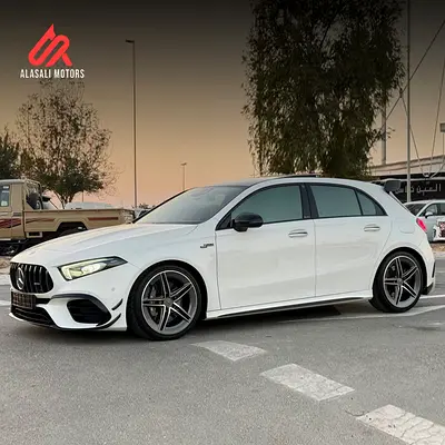 Mercedes-Benz A45S AMG 2021 With The Akrapovic titanium Evolution Line 
Imported from Korea Gcc Spec