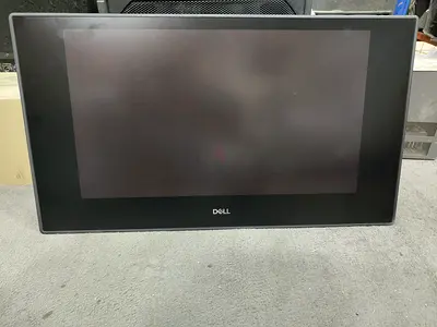 Dell Canvas 27 interactive touchscreen monitor designed to lie flat on a desk for creative work