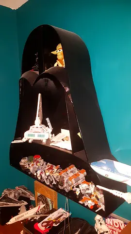 Pottery Barn Kids Darth Vader bookcase