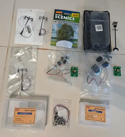 Model Train Scenery Accessories Collection