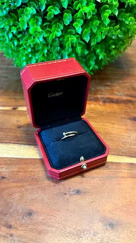 Cartier clou ring