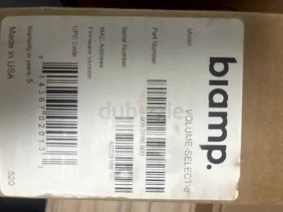 Biamp Volume Select 8- Excellent Condition