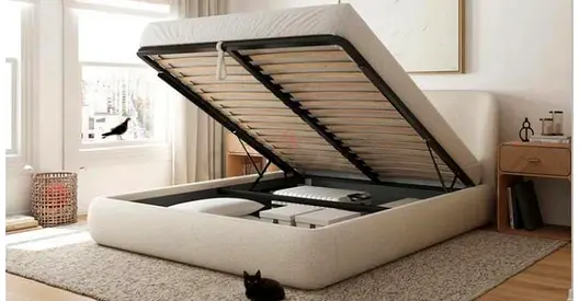 Brand new 180*200 king size bed with hydrolic storage