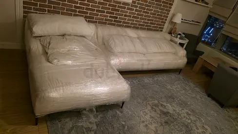 Like brand new Condition The Loom Collection L Shape Sofa