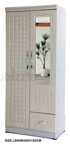 Affordable Stylish Silver Cupboard for small spaces