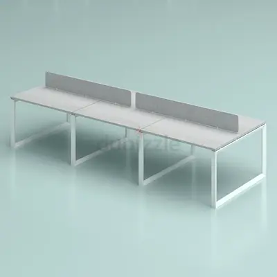 Modern Office Workstation Desk Design in UAE