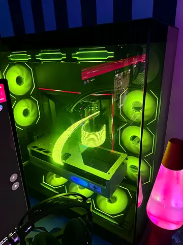 High-Performance Gaming PC with Stunning RGB Lighting