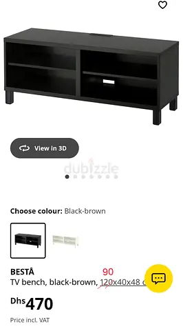Modern IKEA BESTÅ TV Unit for Sale