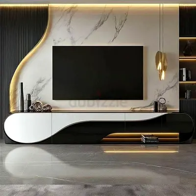 Sleek Modern Entertainment Center