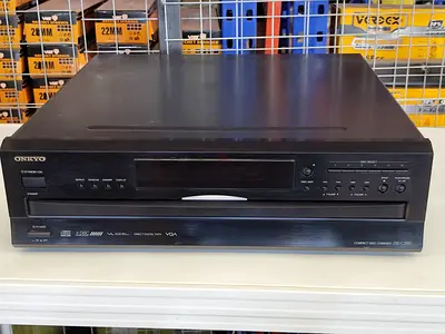 Onkyo DX-C390 6 Six Disc CD Changer Player Optical TosLink  Coax Digital Output