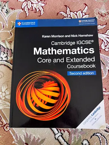 Cambridge IGCSE Mathematics Core and Extended Coursebook