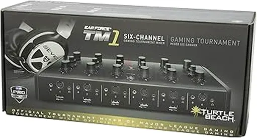 Turtle Beach - Ear Force TM1 Tournament Mixer - 6 Player USB Audio Mixer - Tournament Audio Console