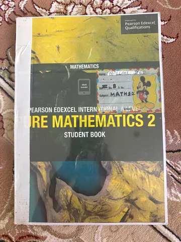 Pearson Edexcel International A Level Pure Mathematics 2 Student Book