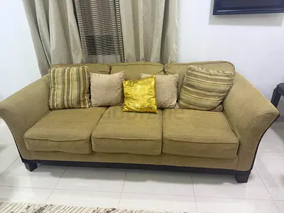 5-Seater Sofa set with Decorative Cushions