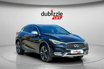 AED 610/month | 2018 Infiniti QX30  | GCC Specs | Ref#427085