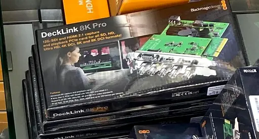 Blackmagic Design Decklink 8K Pro Cinema Capture Card (BRAND NEW STOCK)