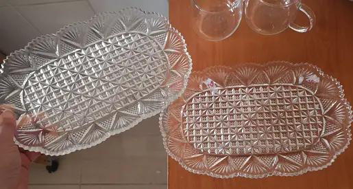 Beautiful Vintage Glass Servers