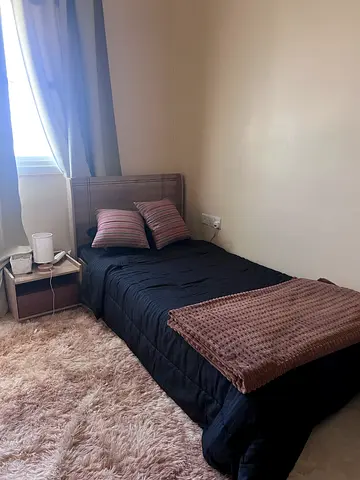 Single Bed + Bedside Table + Mattress