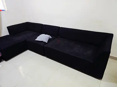 Comfortable Black Sofa for Sale