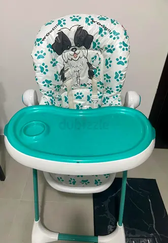 High Chair with Fun Pet Design