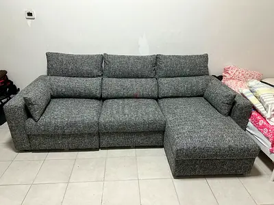 Eskilstuna L Shape Sofa Bed with storage