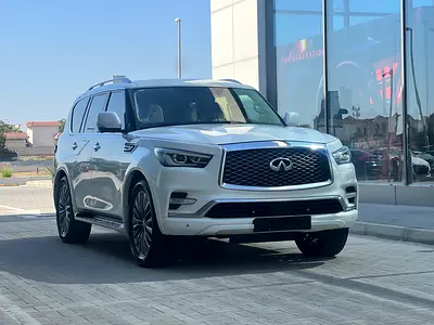 إنفينيتى QX80 خليجي صبغ وكالة بحالة ممتازة جدا جدا