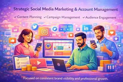 Strategic Social Media Marketing  Account Management