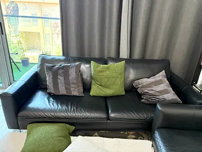 Imported Leather Sofa in great condition
