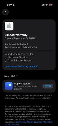 Apple Watch Series 9 45mm stainless steel cellular