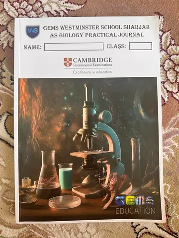 Biology Practical Journal FOR AS LEVEL