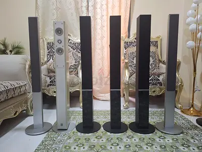 6 Tower Speakers (Pioneer, Sony, Yamaha) for Sale in very Good Condition