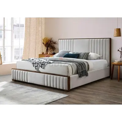 King Size Brand New Fully High quality Bed, Hydraulic Storage Can be Installed