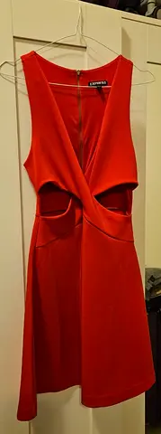 Elegant fitted Red Dress