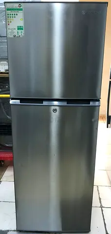 Spacious Silver Refrigerator in Excellent Condition working condition very well neat and clean