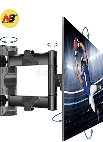 Full Motion TV Wall Mount for 32-55 Inch TVs and Monitors – Swivel, Tilt, and Rotate