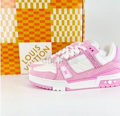 Louis Vuitton Pink Sneakers