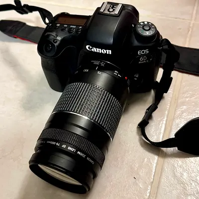 Canon 6D Mark II + EF 75-300mm Lens | dubizzle Dubai