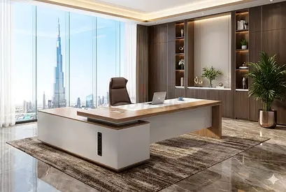 The Horizon Lumina – Executive L-Shaped Desk