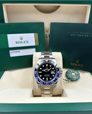 Rolex GMT-Master II Stainless Steel Watch
