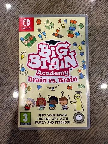 Nintendo educational game -Big brain