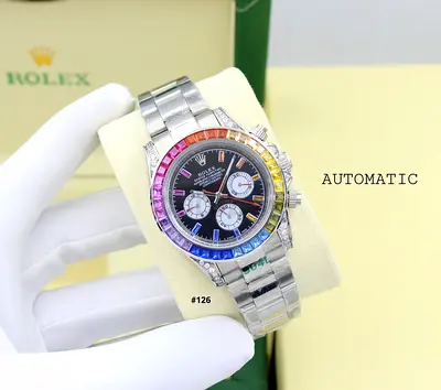 Rolex Automatic Rainbow Watch