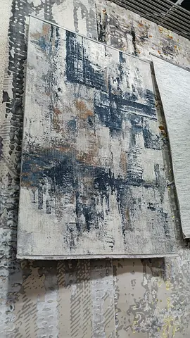 Modern Abstract Area Rug for Sale