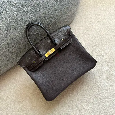 Hermes Birkin 25 cm Real Crocodile Touch