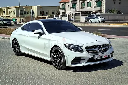 AED 1550/month | 2019 Mercedes-Benz C-Class C300 Coupe | GCC Specs | Ref#431384