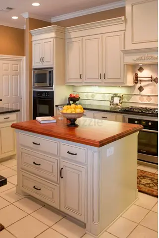 Stylish Kitchen Island with Storage